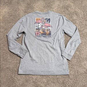 IZOD Saltwater Long Sleeve Graphic T-Shirt